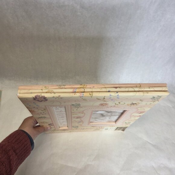 K & Co Scrapbook Kit By Brenda Walton 12x12 Chelsea Pink Glitter Floral Baby New - Picture 13 of 15